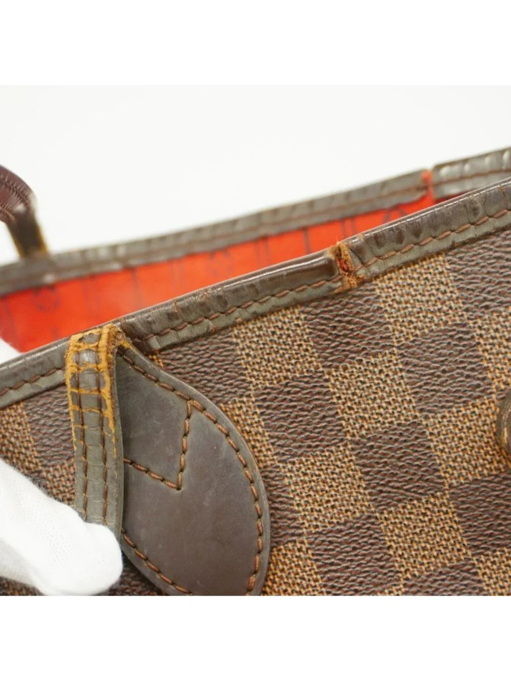 Louis Vuitton Tote Bag Damier Neverfull MM Ebene